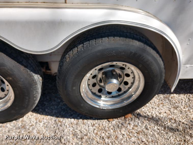 image for item DF9895 1997 Stidham enclosed cargo trailer