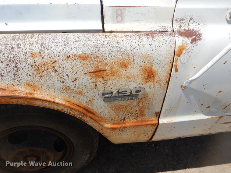 image for item DG0946 1970 Chevrolet C30 pickup truck cab and chassis