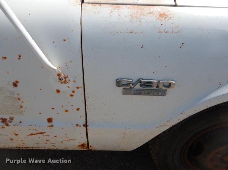 image for item DG0946 1970 Chevrolet C30 pickup truck cab and chassis