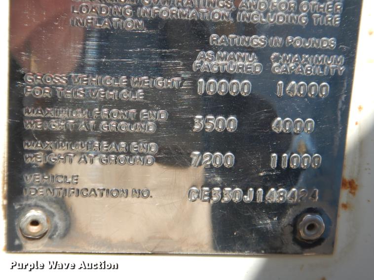 image for item DG0946 1970 Chevrolet C30 pickup truck cab and chassis