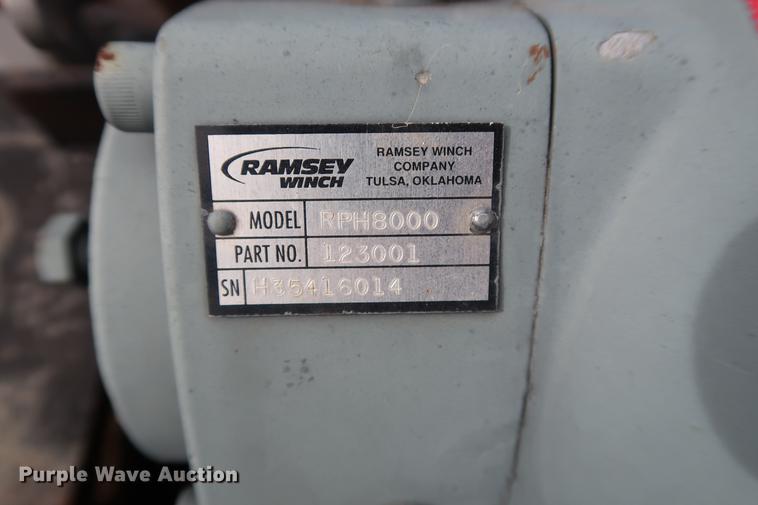 image for item DG3388 2001 Ford F550 Crew Cab rollback truck