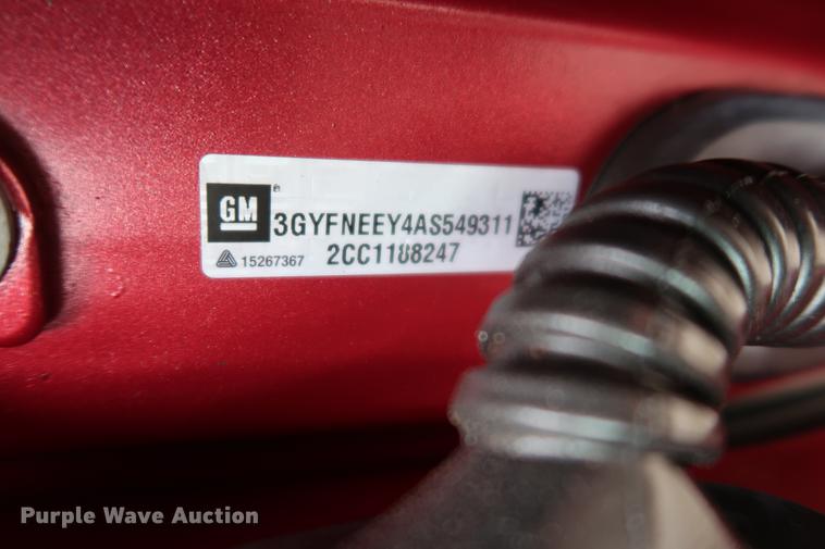 image for item DG3394 2010 Cadillac SRX4 SUV