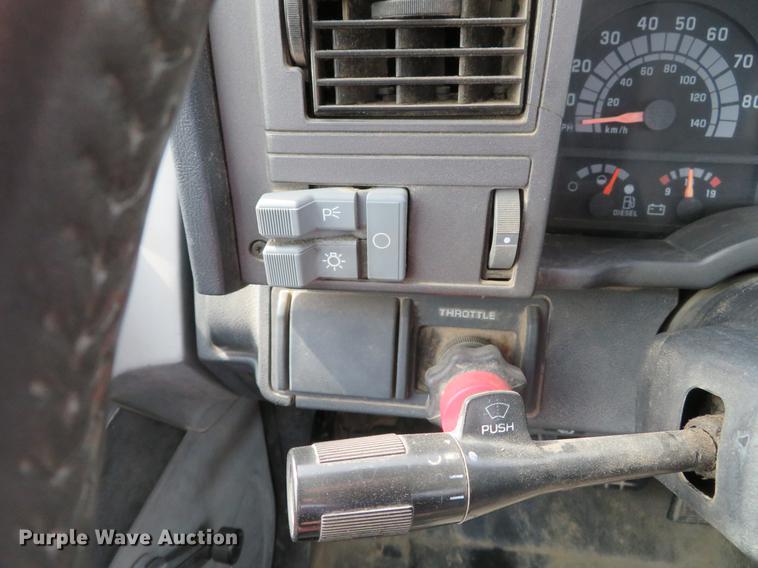 image for item DG3915 1995 Chevrolet Kodiak C6500 flat dump bed truck