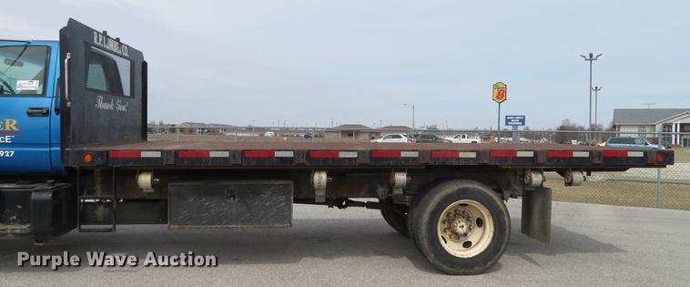 image for item DG3915 1995 Chevrolet Kodiak C6500 flat dump bed truck