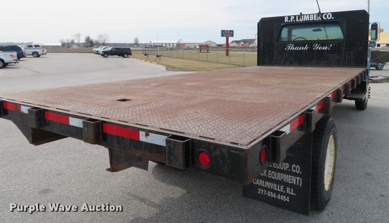 image for item DG3915 1995 Chevrolet Kodiak C6500 flat dump bed truck