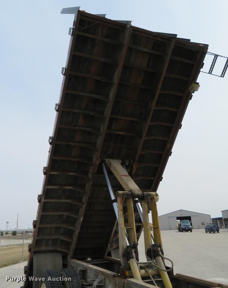 image for item DG3915 1995 Chevrolet Kodiak C6500 flat dump bed truck