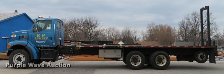 image for item DG3916 2003 Sterling L-Line flat bed truck