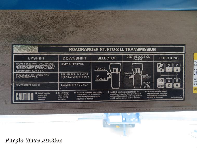 image for item DG3916 2003 Sterling L-Line flat bed truck