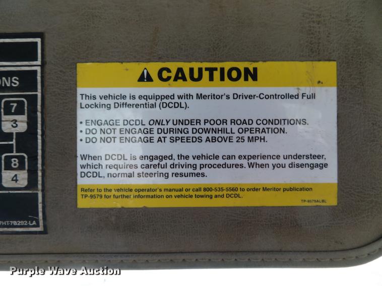 image for item DG3916 2003 Sterling L-Line flat bed truck