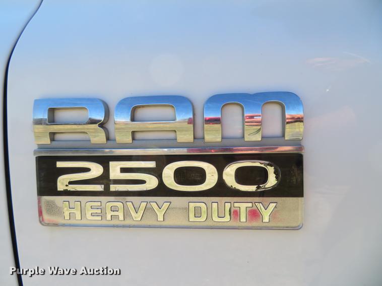 image for item DG3933 2008 Dodge Ram 2500HD Quad Cab pickup truck