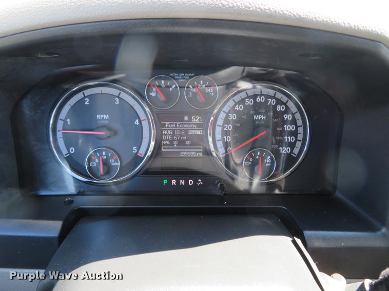 image for item DG3936 2011 Dodge Ram 4500HD Crew Cab utility bed pickup truck