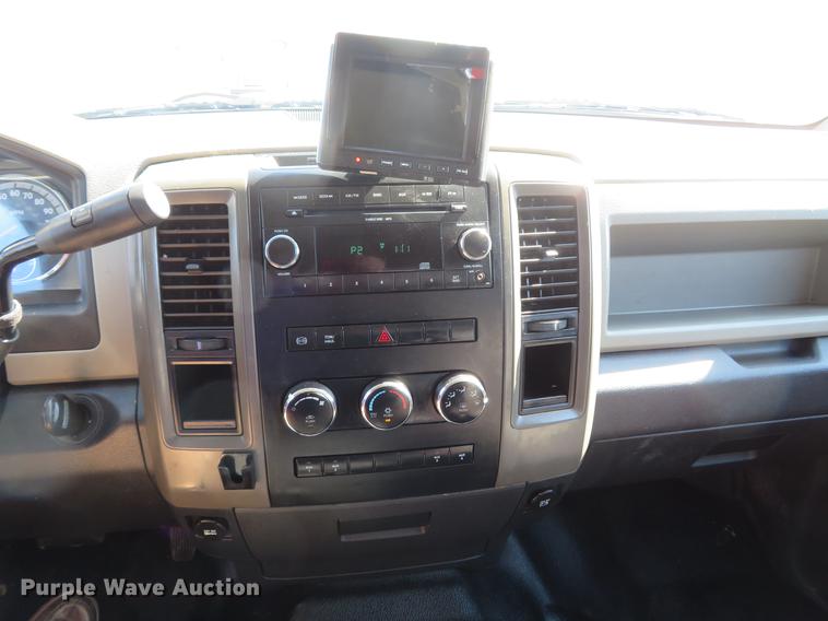 image for item DG3936 2011 Dodge Ram 4500HD Crew Cab utility bed pickup truck