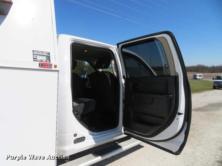 image for item DG3936 2011 Dodge Ram 4500HD Crew Cab utility bed pickup truck