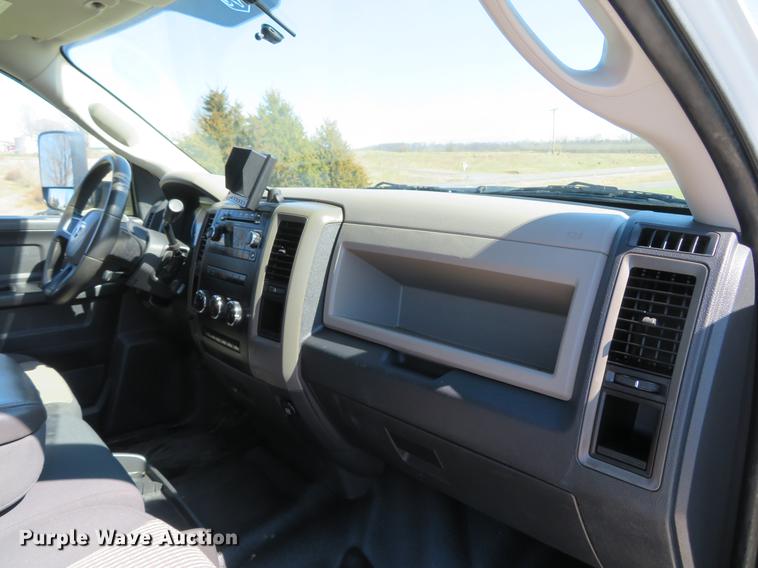 image for item DG3936 2011 Dodge Ram 4500HD Crew Cab utility bed pickup truck