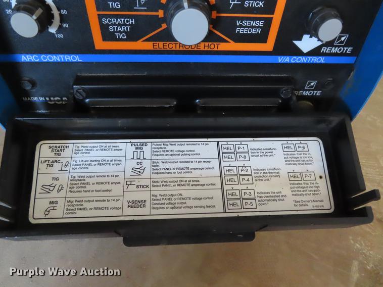 image for item DI9426 Miller XMT304 CC/CV welder with auto link