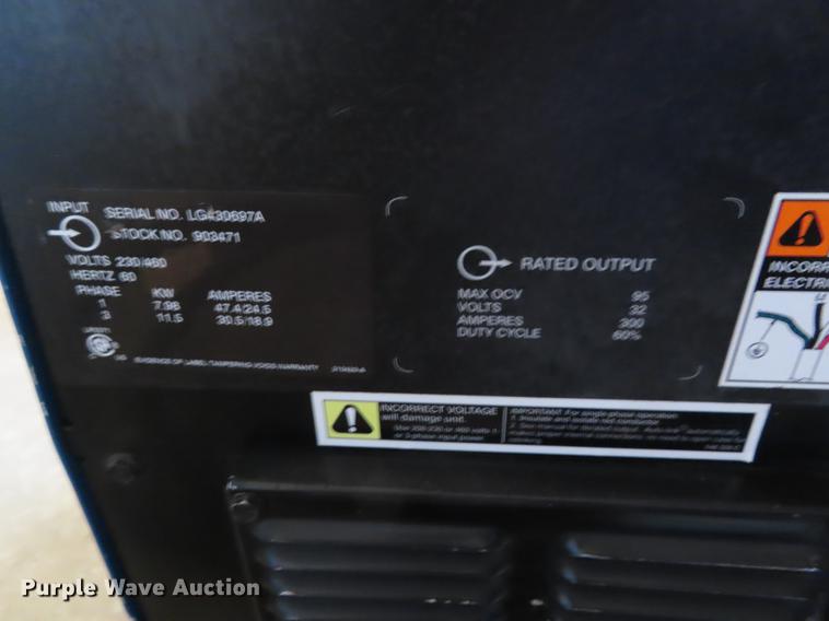 image for item DI9426 Miller XMT304 CC/CV welder with auto link
