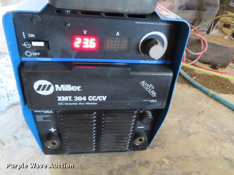 image for item DI9426 Miller XMT304 CC/CV welder with auto link