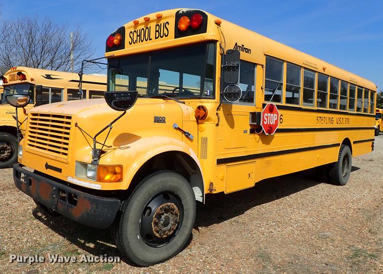 image for item EH9231 1999 International 3800 Am Tran school bus