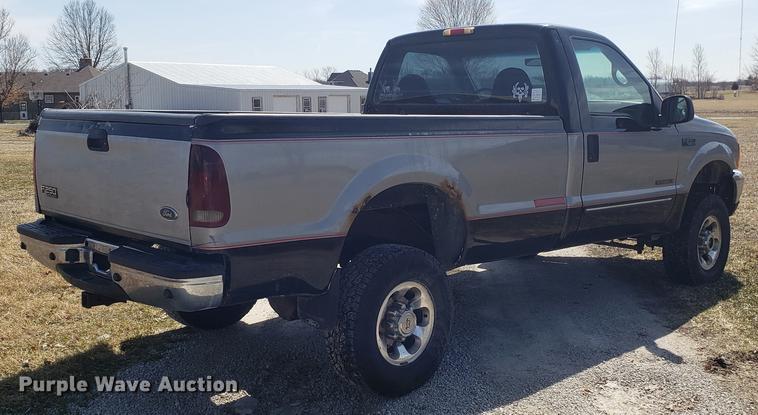 image for item EN9816 1999 Ford F250 Super Duty pickup truck