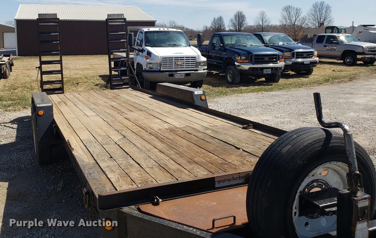 image for item EN9819 2008 Towmaster utility trailer