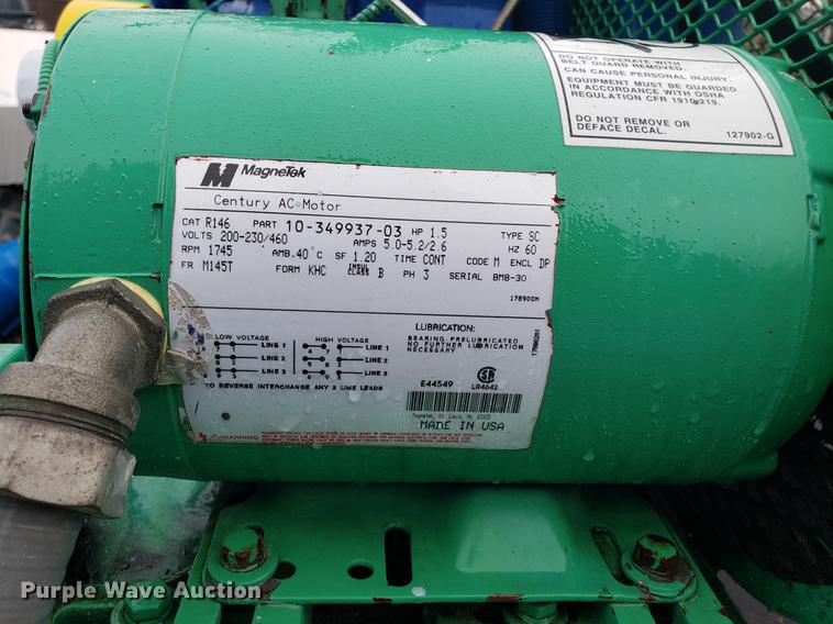 image for item EN9857 Quincy MOR310D1.5HP air compressor