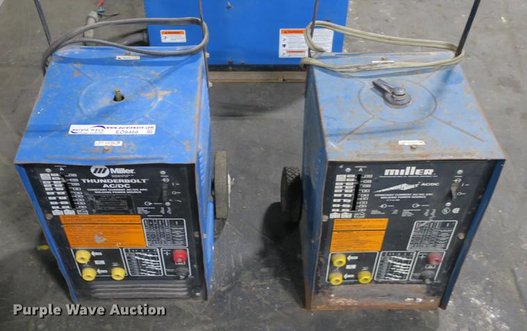 image for item EO9468 (2) Miller Thunderbolt AC/DC welder