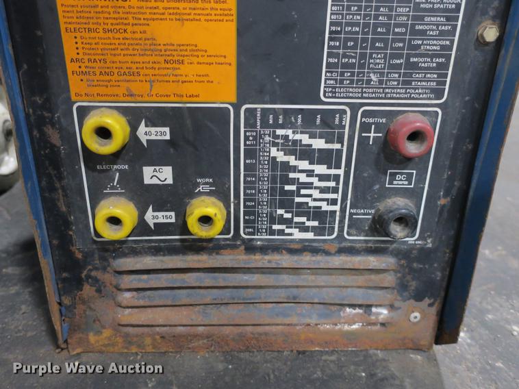 image for item EO9468 (2) Miller Thunderbolt AC/DC welder