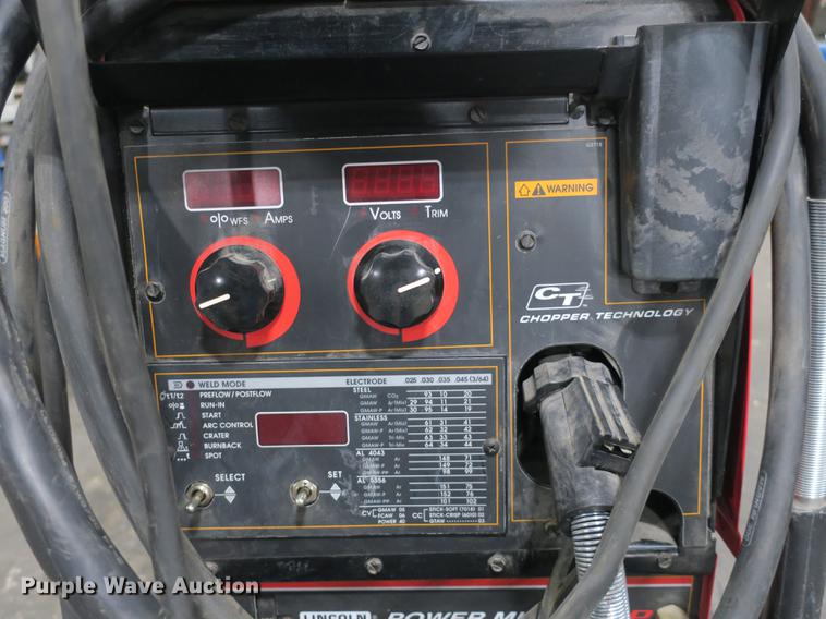 image for item EO9470 Lincoln Power Mig 350MP welder