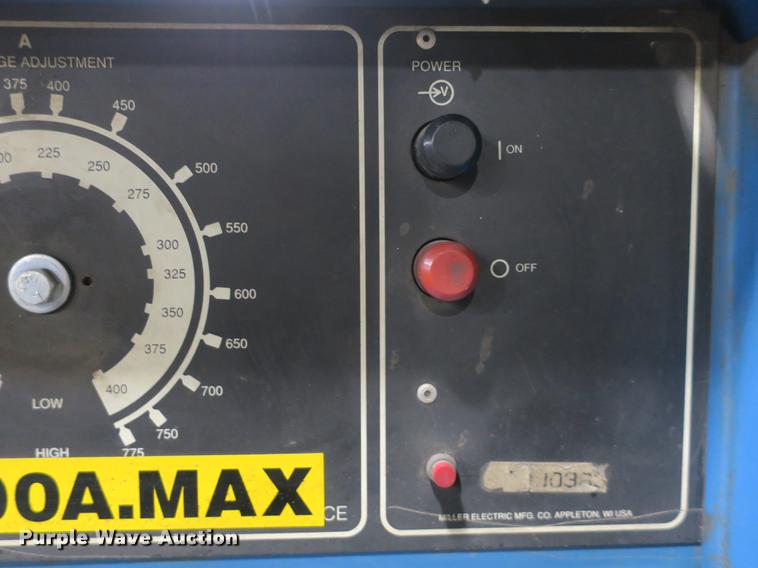 image for item EO9472 (2) Miller Gold Star 600 SS welders