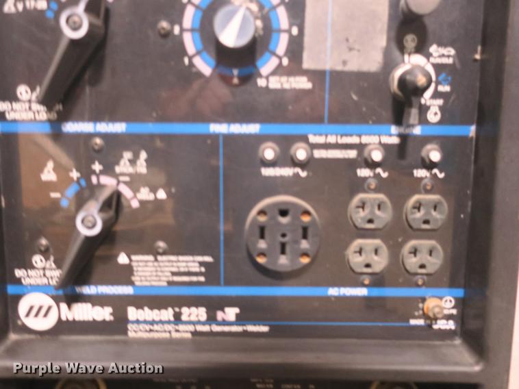 image for item EO9473 Miller Bobcat welder/generator