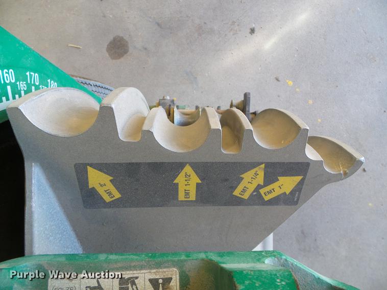 image for item EQ9056 Greenlee 853 conduit bender