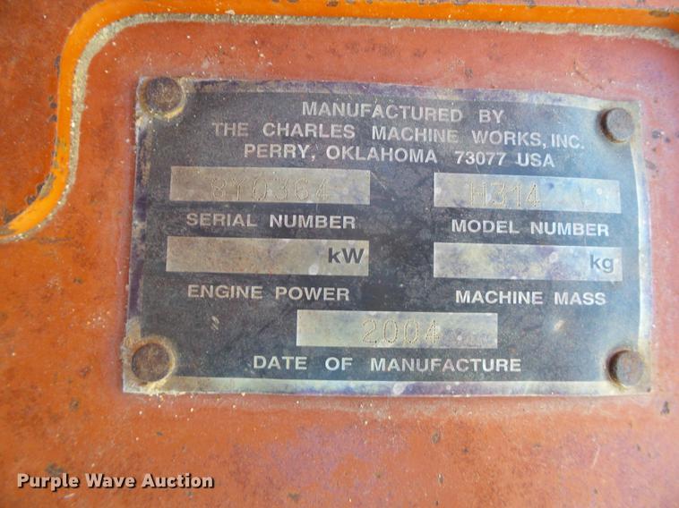 image for item EQ9061 2004 Ditch Witch 3700 trencher