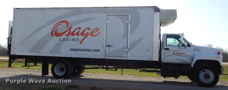 image for item EZ9866 1995 Chevrolet Kodiak refrigerated box truck