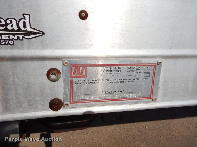 image for item EZ9866 1995 Chevrolet Kodiak refrigerated box truck