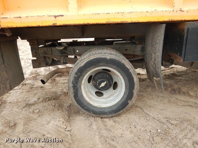 image for item FA9273 1998 Chevrolet C3500 Crew Cab dump bed pickup truck