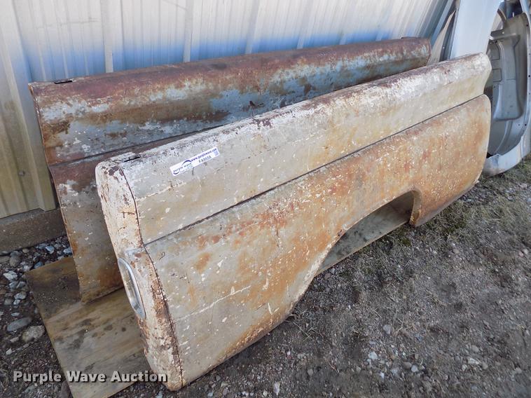 image for item FA9558 1960 to 1966 Chevrolet short bed pickup truck bed sides