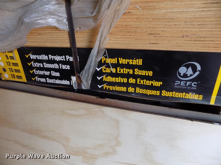 image for item FA9560 Approximately 94 sheets Aruco plywood