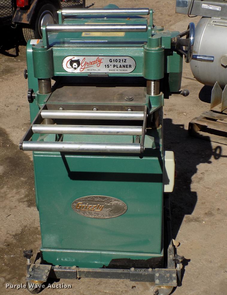 image for item FA9564 Grizzly G10212 planer