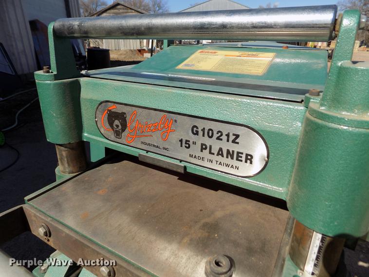 image for item FA9564 Grizzly G10212 planer
