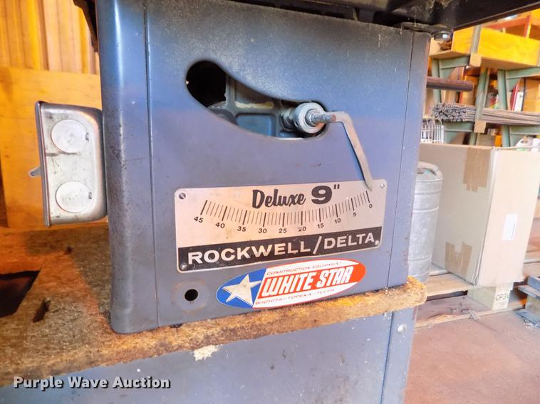 image for item FA9565 Rockwell Delta table saw