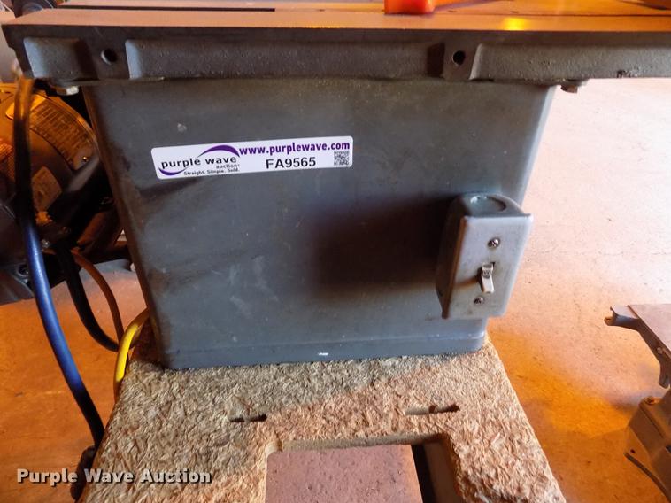 image for item FA9565 Rockwell Delta table saw