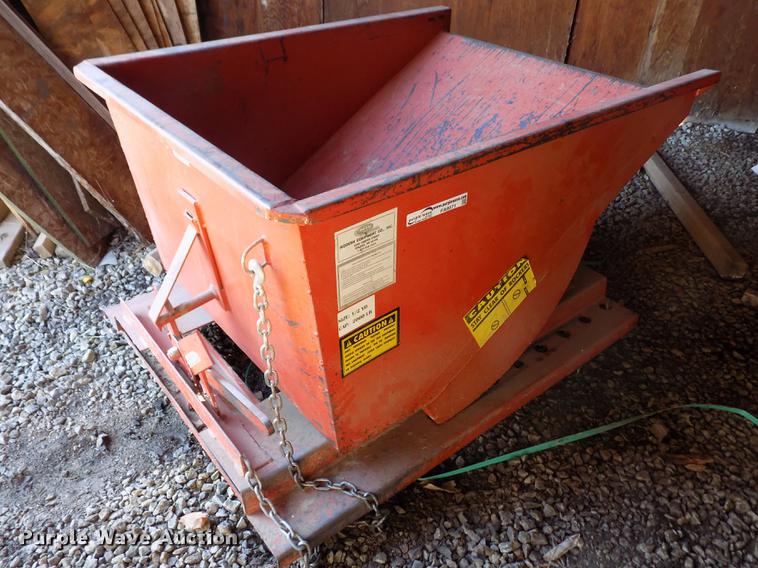 image for item FA9571 Meco material dump hopper