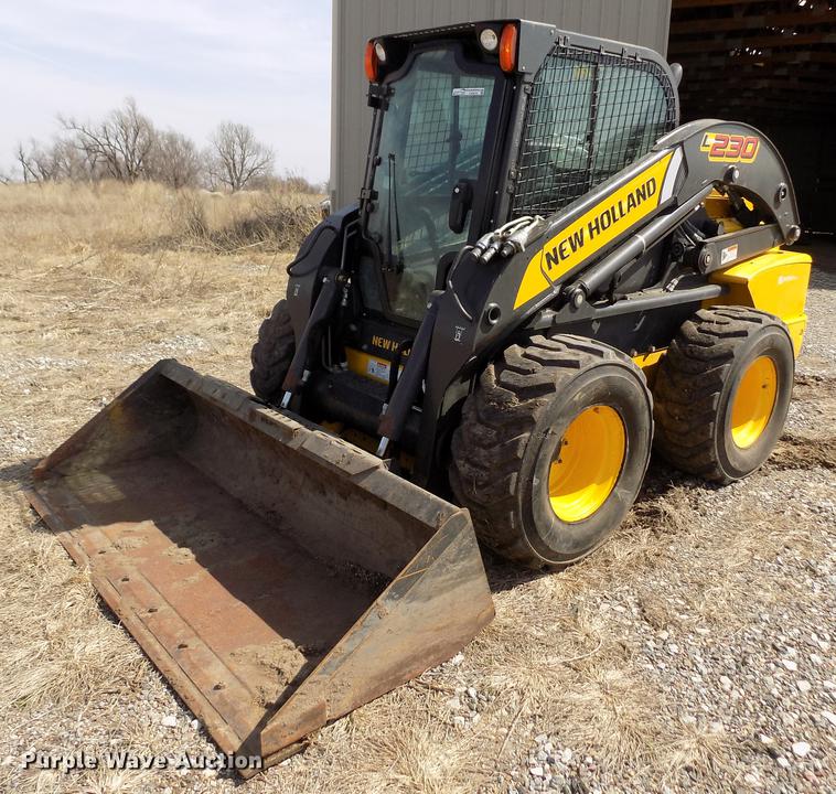 image for item FA9575 2014 New Holland L230 skid steer
