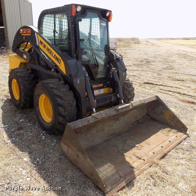 image for item FA9575 2014 New Holland L230 skid steer
