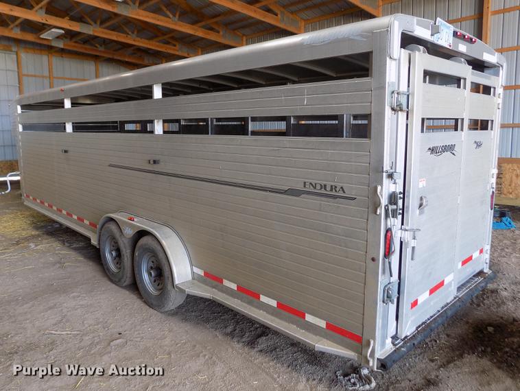 image for item FA9578 2011 Hillsboro Endura livestock trailer