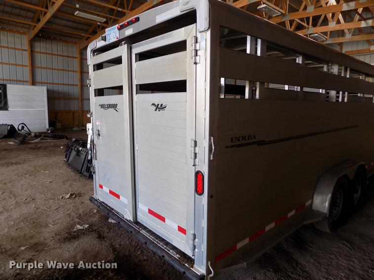 image for item FA9578 2011 Hillsboro Endura livestock trailer