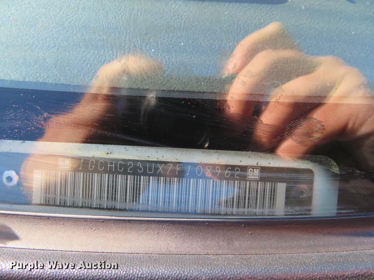 image for item FC9008 2007 Chevrolet Silverado 2500HD Crew Cab pickup truck