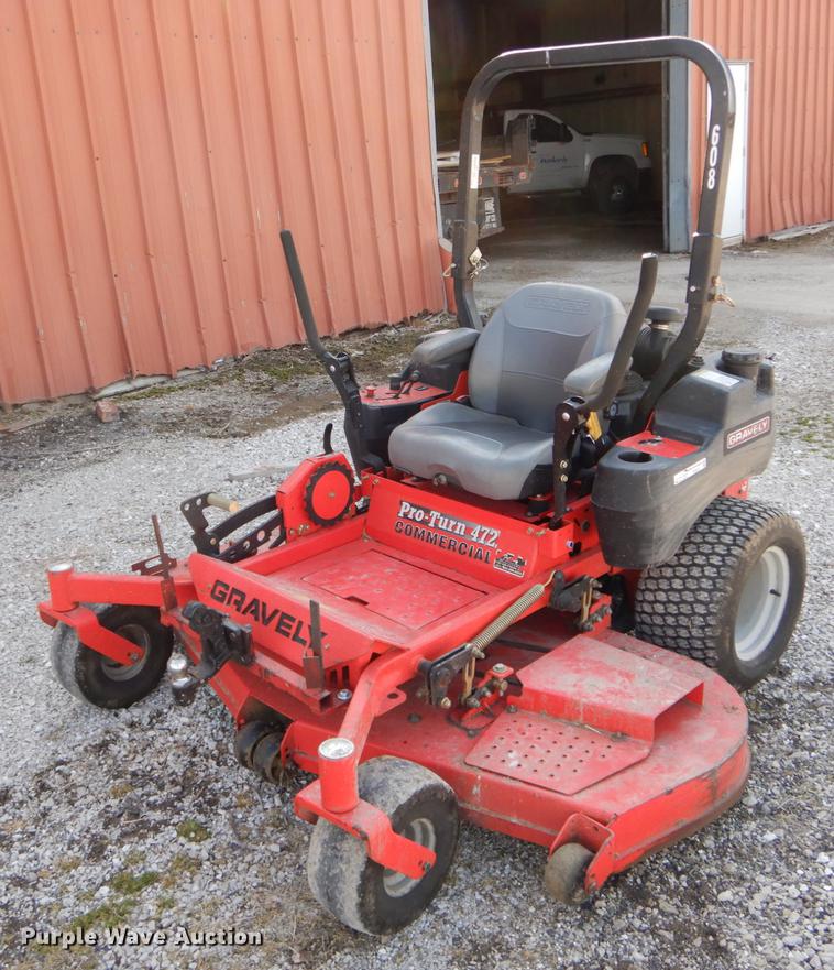 image for item FI9555 Gravely Pro Turn 472 ZTR lawn mower