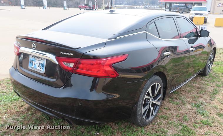 image for item K6391 2016 Nissan Maxima Platinum