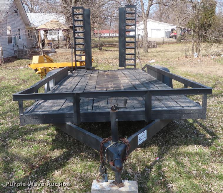 image for item L1483 1992 shop built utility trailer
